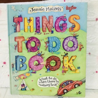 THINGS TO DO BOOK ปกแข็งเล่มใหญ่ มือสอง-cb2