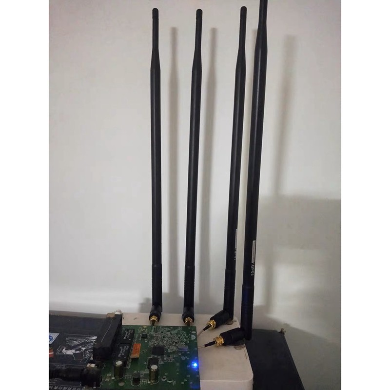 เสาอากาศเอียงไร้สาย 9 Dbi Rp - Sma Dual Band 2 . 4 Ghz 5 Ghz 1 ชิ้น