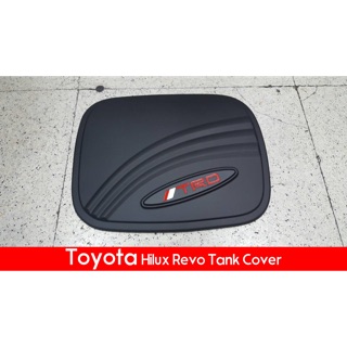 ครอบฝาถังน้ำมัน Toyota Hilux Revo 2015-2019 สีดำด้าน ลาย TRD