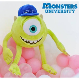 ตุ๊กตา​ผ้าห่ม ไมค์ Monster inc ไมค์ วาโซว์สกี้ mike ตัวนิ่มผ้าห่มนุ่มขนาด​ 100×150ซม.