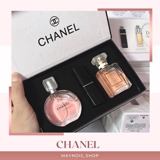 เซ็ตน้ำหอม Chanel พร้อมลิปสติก