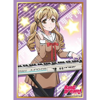 Bushiroad Sleeve HG Vol.1257 BanG Dream! "Arisa Ichigaya" Part.2 ซองคลุมการ์ดขนาด Weiss Schwarz, Buddyfight, MTG