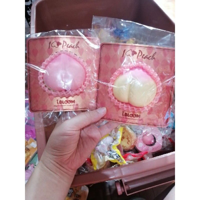 Sale Squishy​ peach ibloom สกุชชี่พีชกลางไอบลูม