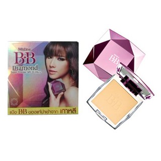 ของแท้ นำเข้าจากเกาหลี Mistine BB Diamond Super Powder SPF 25 PA++