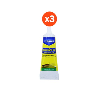 Bayer Blattanex Gel เจลกำจัดแมลงสาบ ไบเออร์ แบลททาเน็กซ์ เจล 12 กรัม (แพ็ก 3)