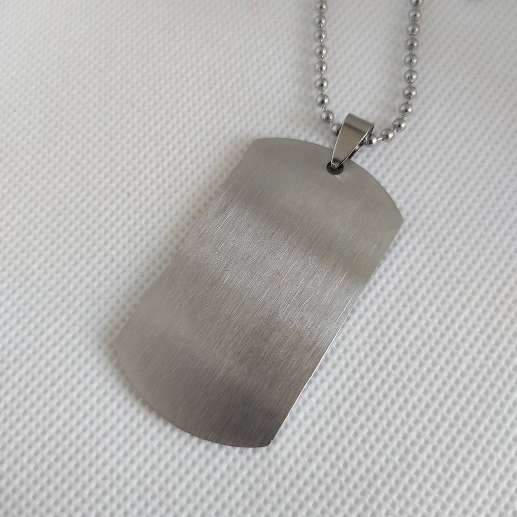 แผ่นเปล่า แผ่นป้ายสแตนเลส  แผ่นป้าย Dog Tag สต็อกในไทย ราคา ถูกที่สุด ดีลบีเคเค แกลเลอรีภาพที่ 7