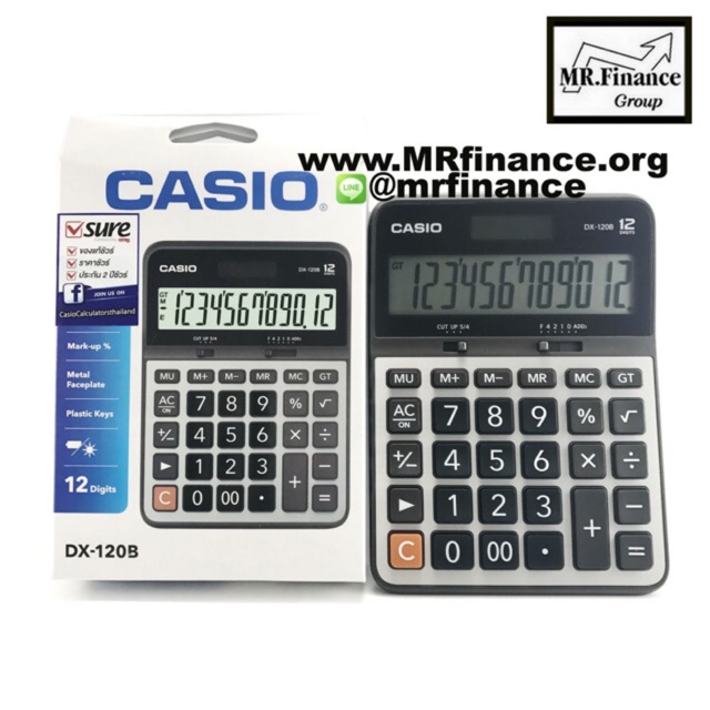 Casio DX-120B ของใหม่ ของแท้ รูปที่ 2