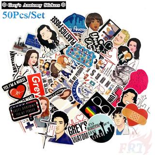 ❉ Greys Anatomy - Series 03 สติ๊กเกอร์ ❉ 50Pcs/Set ABC TV Show Mixed Luggage Laptop Skateboard Doodle สติ๊กเกอร์