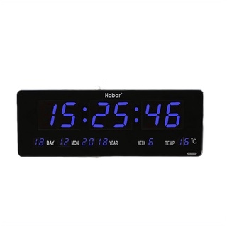 นาฬิกาดิจิตอล (JH3513) 35x13x3cm นาฬิกา ตั้งโต๊ะ LED DIGITAL CLOCK นาฬิกาแขวน นาฬิกาตั้งโต๊ะ