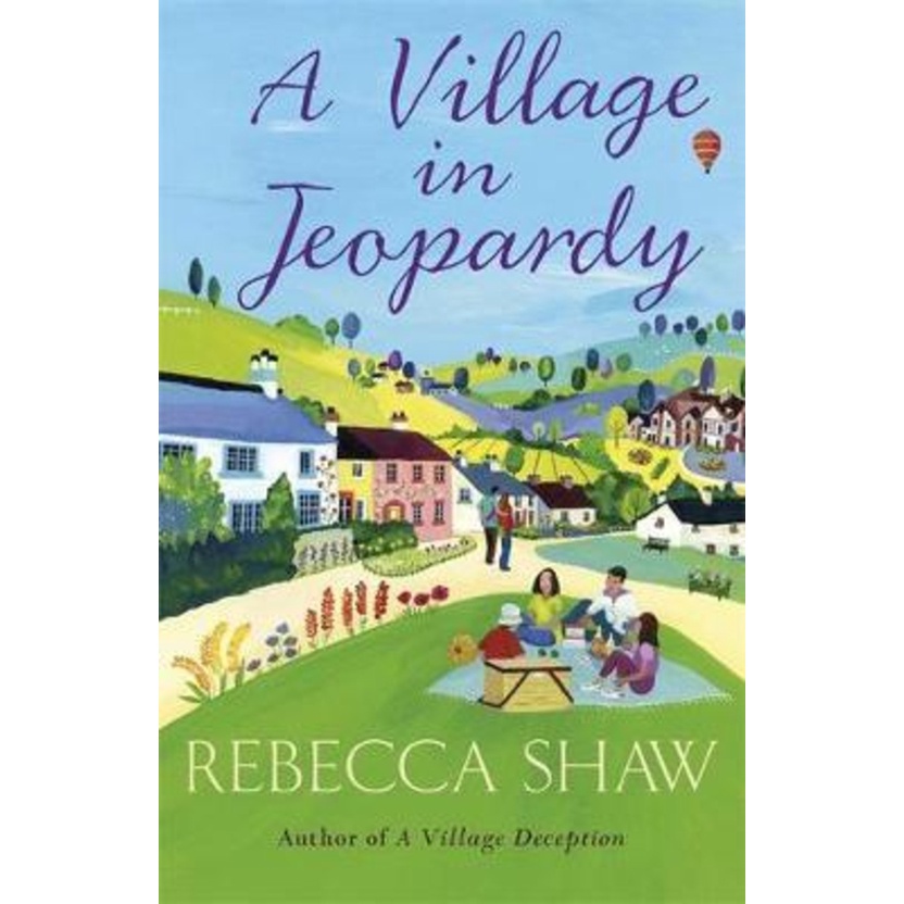 หมู่บ้านใน Jeopardy by Rebecca Shaw (ฉบับสหราชอาณาจักร ปกอ่อน)