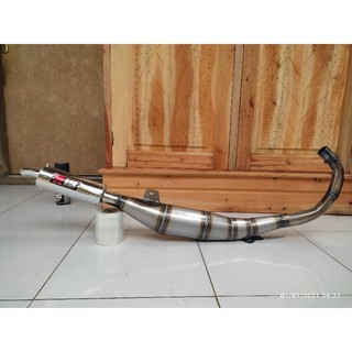 Knalpot racing standar Satria 2 tak satria hiu satria lumba suara garing kemrincing original r19