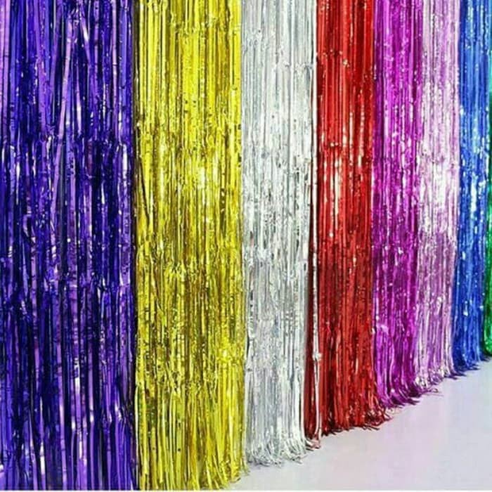 FOIL CURTAIN/ FOIL CURTAIN/ PARTY CURTAIN