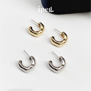 crunchy earring (Brass)