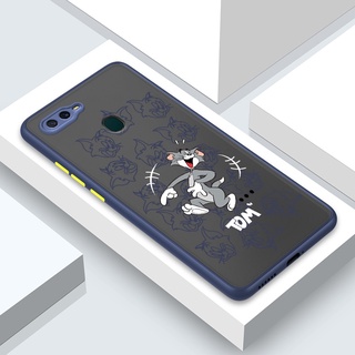 เคสโทรศัพท์มือถือ ลายการ์ตูนทอมน่ารัก สําหรับ OPPO A73 A1K A9 A5 A53 A12 A12E A3S A5S A93 A7 A92 A52 A91 A31 2020 For Soft Case Phone Casing Camera Lens Protector Full Cover simple Silicone Cases mobile covers