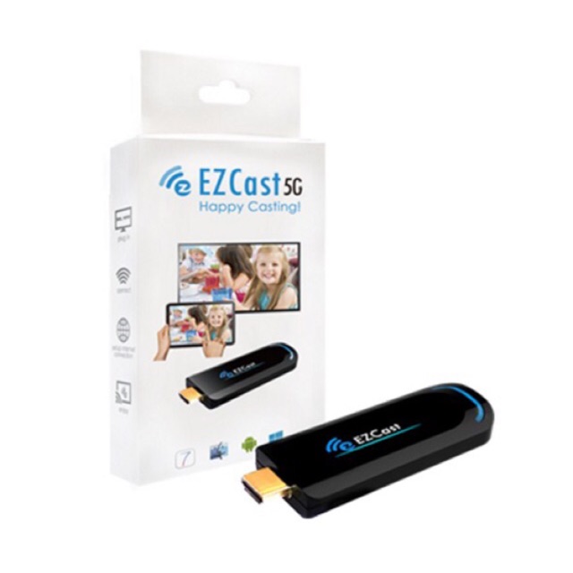 Ezcast Ultra Wifi 5G wireless USb เชื่อมต่อจากมือถือเข้าทีวี
