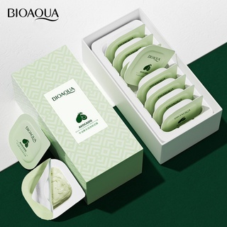 พร้อมส่ง BIOAQUA มาส์กโคลนอะโวคาโด ควบคุมความมัน ให้ความชุ่มชื้น บรรเทาสิว 8 ชิ้น ต่อชุด