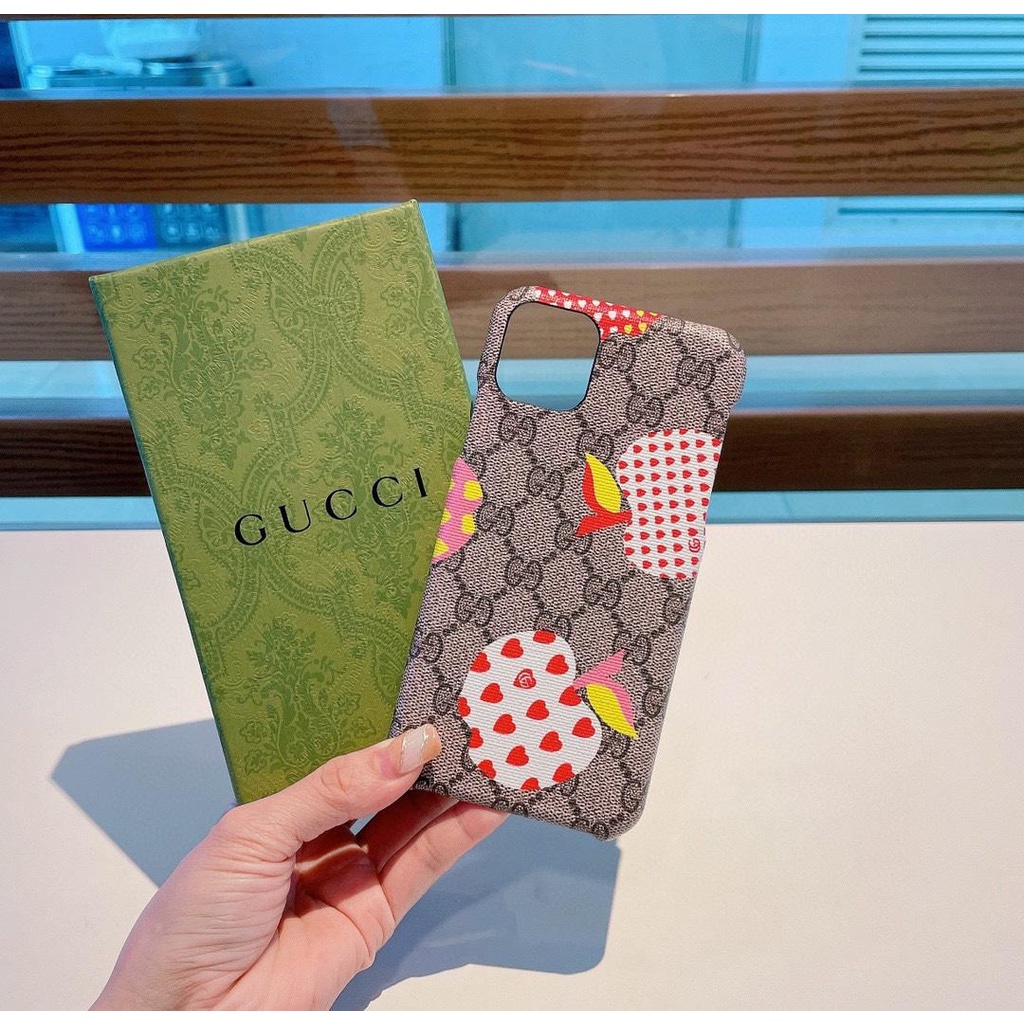 HOT. New products on sale. Official website, gucci Tanabata series. Love G  Gucci mobile phone case, three-pack soft shel | Shopee Thailand