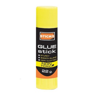 กาวแท่ง 22 กรัม (แพ็ค 6 แท่ง) ตราช้าง Glue stick 22 g. (Pack 6 sticks) Elephant brand