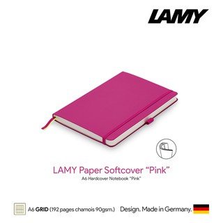 Lamy Paper "Pink" A6 Softcover Notebook - สมุดโน๊ตลามี่ ปกอ่อน ขนาด A6 สีชมพู