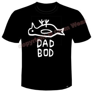 เสื้อผ้าผชเสื้อยืดลําลอง แขนสั้น พิมพ์ลาย Dad Bod สําหรับผู้ชายS-5XL