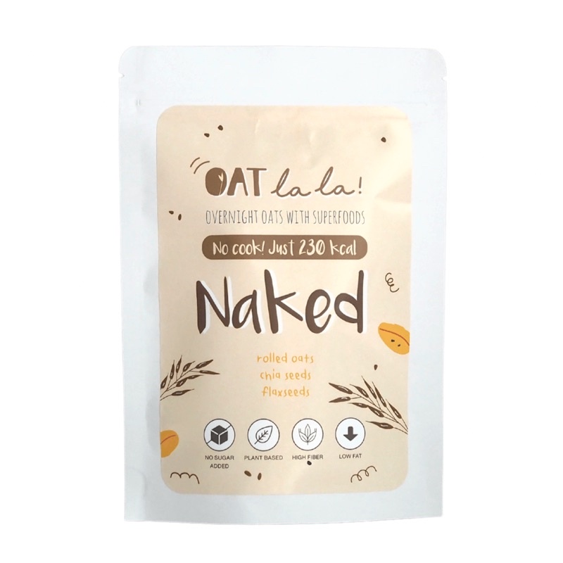 Naked - Overnight oats with superfoods