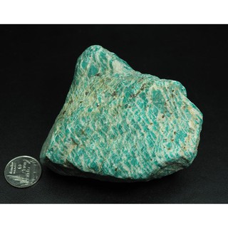 ก้อนอะมาโซไนต์ (Amazonite) 1400 กะรัต (RU0160)