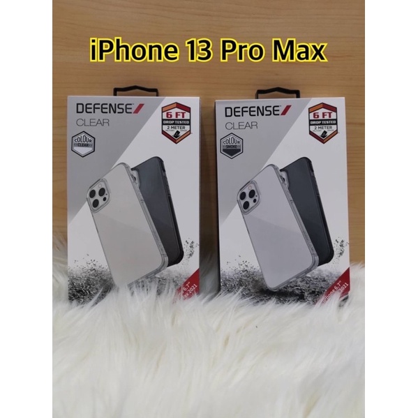X-doria ของแท้ 100%Defense Shield เคสกันกระแทก เคส ใส/ดำiPhone 13 pro Max IP 13/IP 13 pro