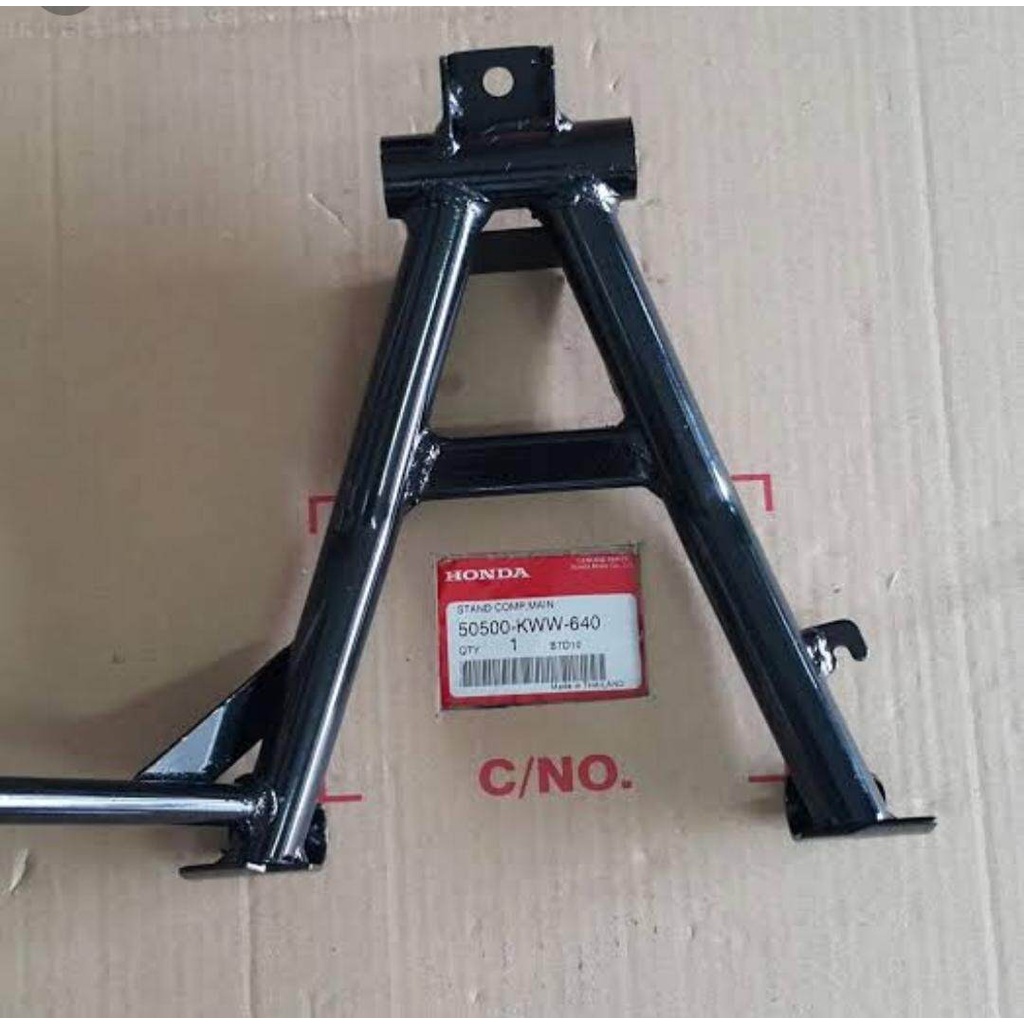 50500-KWW-640ขาตั้งกลางเวฟ110ไอรุ่นท่อลอด1ชิ้น