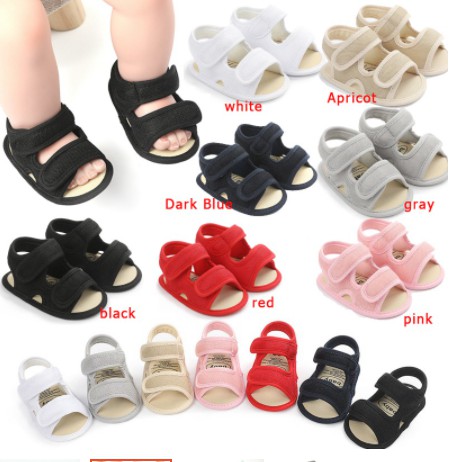 รองเท้าแตะ พื้นนิ่ม ระบายอากาศ กันลื่น แฟชั่นฤดูร้อน สําหรับเด็กผู้ชาย และเด็กผู้หญิง 0-18 เดือน