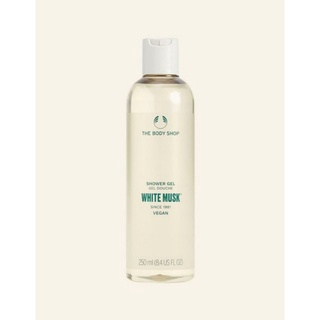 The body shop White musk shower gel 250ml (New Vegan 100%)