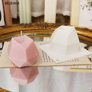 [cxFSBAKE] 3D Irregular Silicone Candle Mould Rhombohedral ball mold Resin Mold  KCB