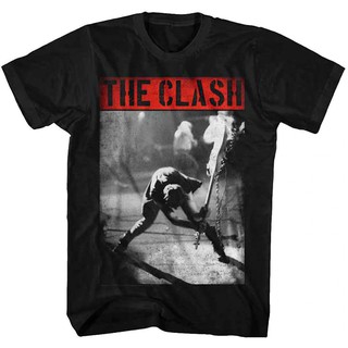 เสื้อยืดลายกราฟฟิก The clash Smashing