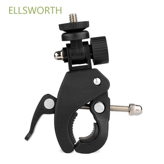 Ellsworth อะแดปเตอร์ขาตั้งกล้องพลาสติกสีดําสําหรับกล้อง Gopro Hero แฮนด์มือจับรถจักรยานหลากสี