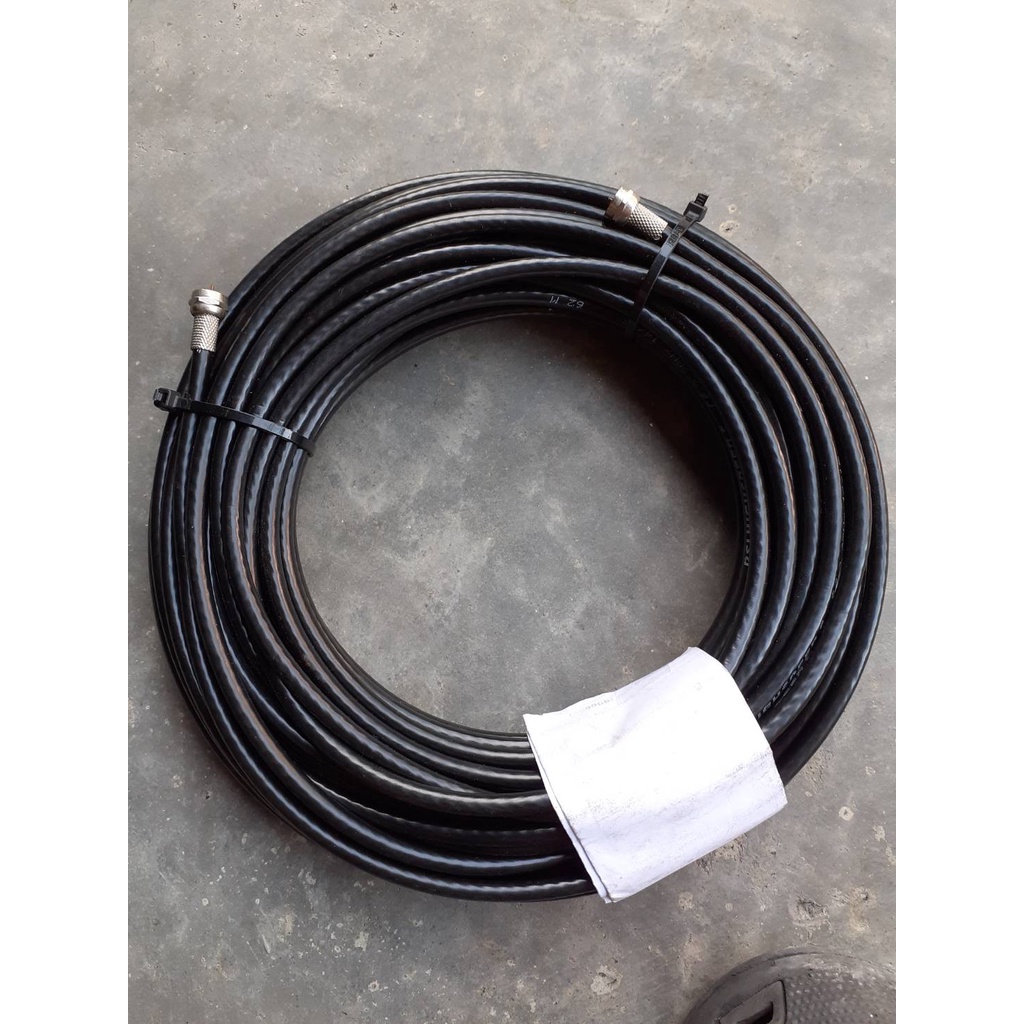 สายนำสัญญาณ RG6 HI Speed ความยาว 20 เมตร (พร้อมเข้าหัวสำหรับจานดาวเทียม และกล่อง ทีวีดิจิตอล)