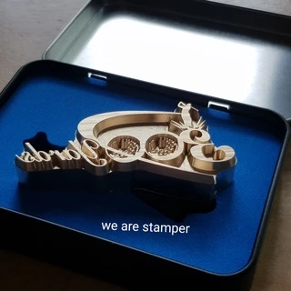 ตราประทับร้อน Hot Stamp สั่งทำตามแบบ(โลโก้)