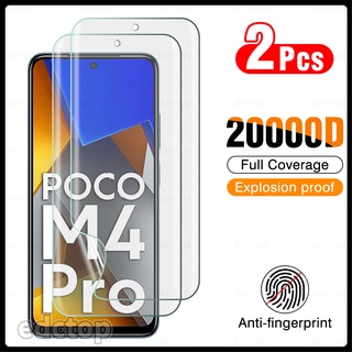 2Pcs Frosted Hydrogel Film Screen For Xiaomi Mi Poco M4Pro M4 X4Pro X4 Pro 5G Full Cover Matte Protector Film