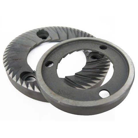 เฟืองบด(ขายเป็นคู่) jx600 อะไหล่เฟืองบด สามารถใช้กับเครื่องบดเมล็ดกาแฟ EXPOBAR HC 600 , HYCAFEHC 600