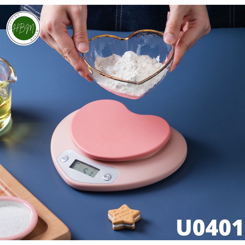HEART SHAPE KITCHEN SCALE U0401