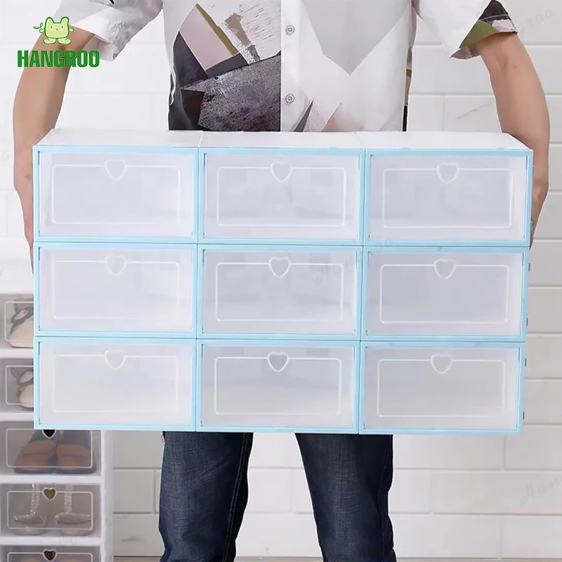 HANGROO H503 กล่องรองเท้า ขนาดใหญ่ 33ซม.(ดูวิธีประกอบตามคลิป) thumbnail 9