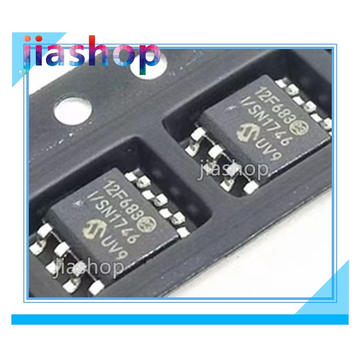 50PCS PIC12F683-I/SN SOP8 PIC12F683-I SOP PIC12F683 SMD 12F683 SOP-8 รับประกันคุณภาพ jiashop