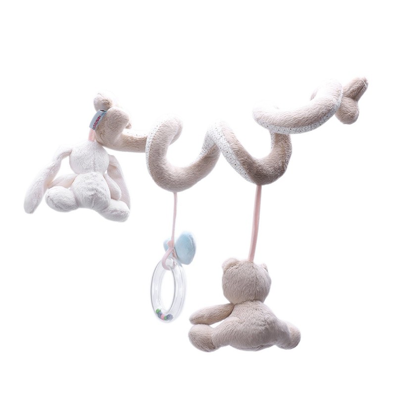 Highdas Baby Music Bed Hanging & Cribs Buggy Decorations With Rabbit ...
