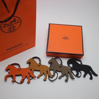 พร้อมส่ง hermes charm งาน hiend หนังเเท้