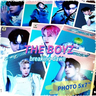 the boyz - รูป 5x7 นิ้ว breaking dawn kpop