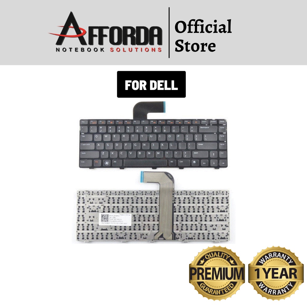 แป้นพิมพ์แล็ปท็อป DELL N4050 N4110 M4110 N5050