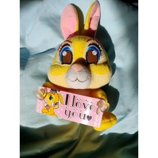 สินค้าในไลฟ์สดเท่านั้นตุ๊กตากระต่าย Miss Bunny Bambi แบมบี้ สีเหลือง