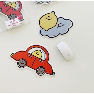 พร้อมส่ง🛒 🇰🇷Second morning mouse pad🇰🇷🚗☁️แผ่นรองเม้าท์ mousepad