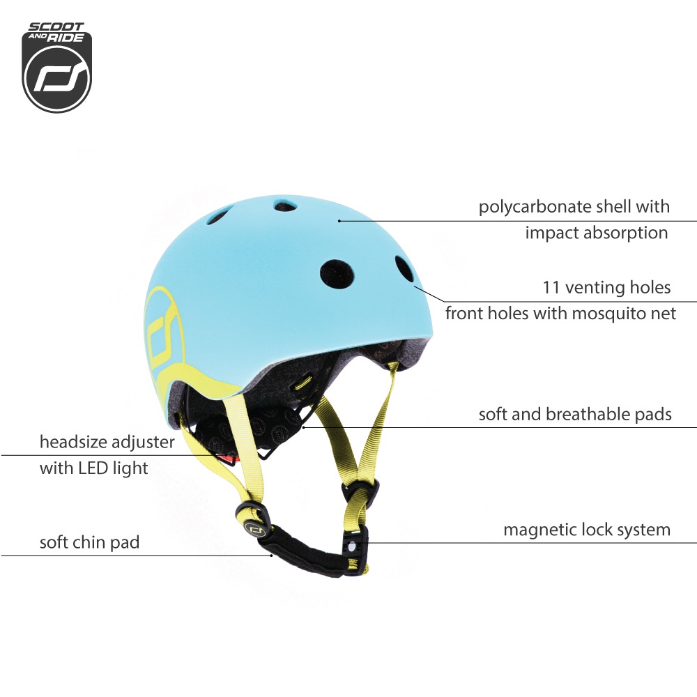 Scoot &amp; Ride Helmet  หมวกกันกระแทกศรีษะ XXS-S