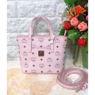 (ผ่อน0%)📌แท้💯 Mcm mini anya shopper in visetos(ไม่แท้คืนเงิน)