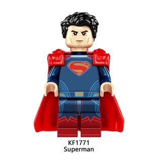 ฟิกเกอร์ Superman Clark Kent Minifigures DC Super Heroes ของเล่นสําหรับเด็ก