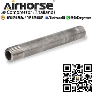 ท่อเหล็ก  ท่อประปาปลายเกลียวแบบสั้น 3/4 นิ้ว ต๊าปเกลียว 2 ข้าง จำนวน 1 ชิ้น - รูปที่ 5